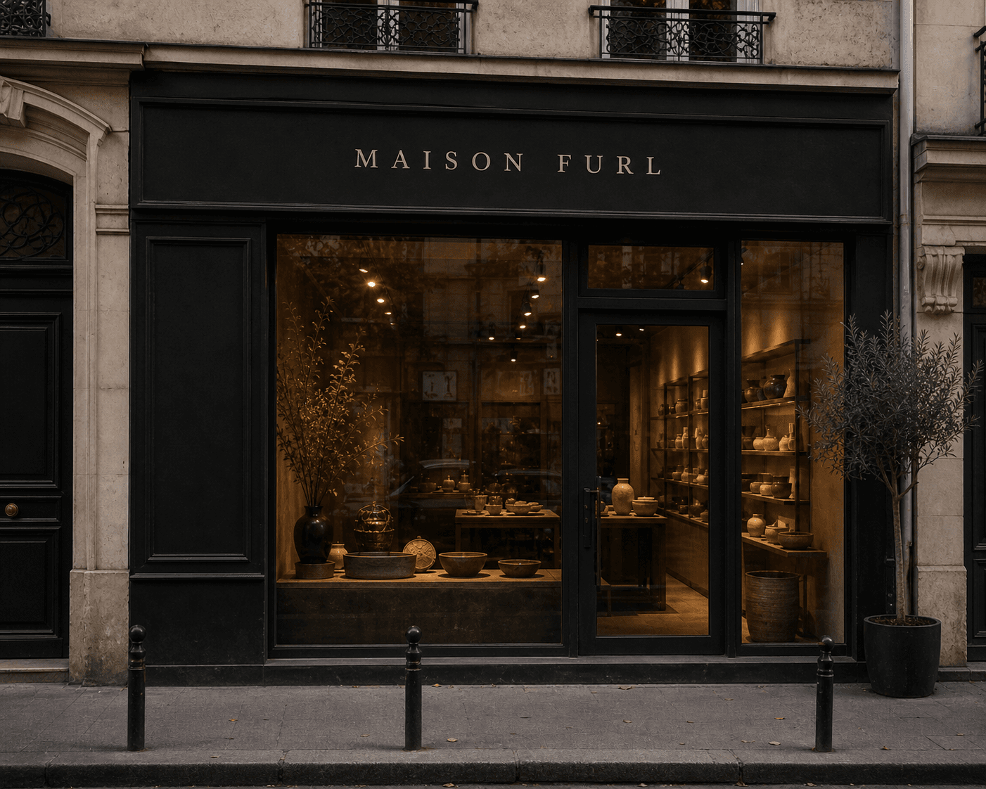 The Maison Furl studio on Rue de Saintonge in Paris.